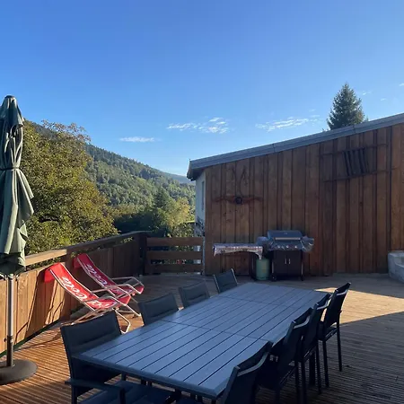 La Cle Des Champs 3 Etoiles Vue Panoramique Terrasse Vosges Ferienhaus