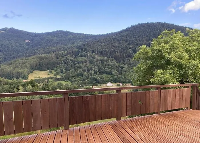 La Cle Des Champs 3 Etoiles Vue Panoramique Terrasse Vosges * Bussang