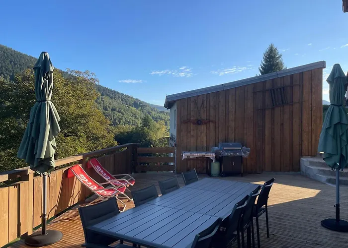 La Cle Des Champs 3 Etoiles Vue Panoramique Terrasse Vosges Prázdninový dům